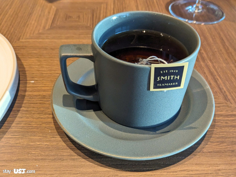 センタラグランドホテル大阪のクラブラウンジ朝食・SMITH紅茶