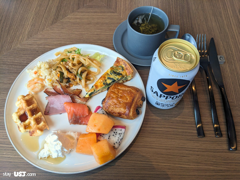 センタラグランドホテル大阪のクラブラウンジ朝食